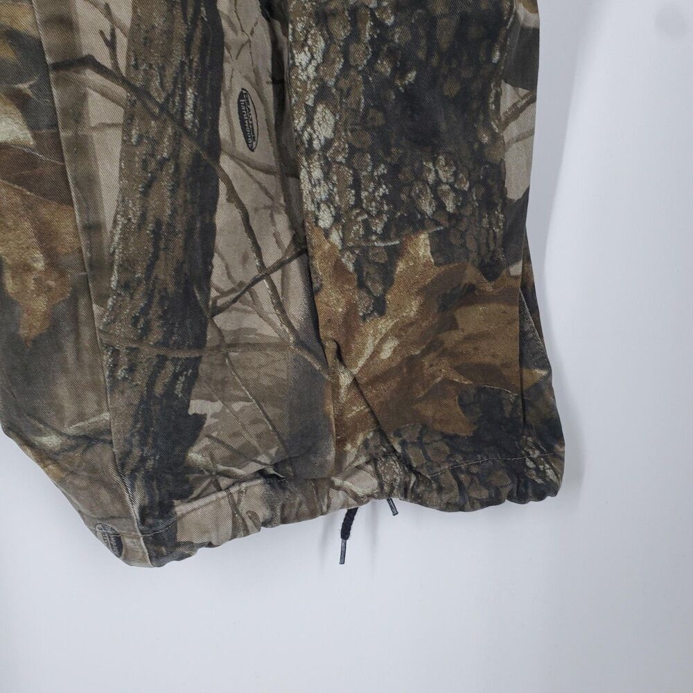 Outfitters Ridge Pants Mens 3XL 48-50 Camo Cargo Organic Cotton Hunting 22x30 - Picture 4 of 12